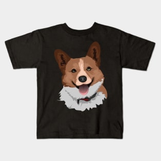 Dog Corgi Kids T-Shirt